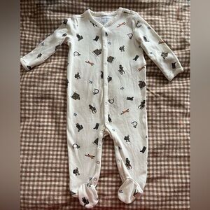 Ralph Lauren Kids Cowboy Print One Piece